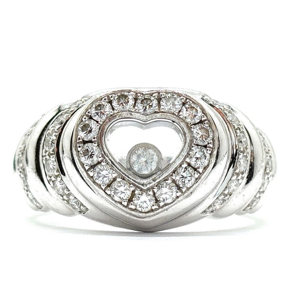 Chopard Ring Happy Diamond Natural Diamond Gold 1323724